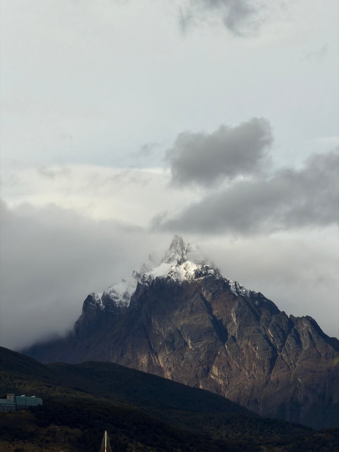 Evening scenes documented across Ushuaia's waterfront and urban areas