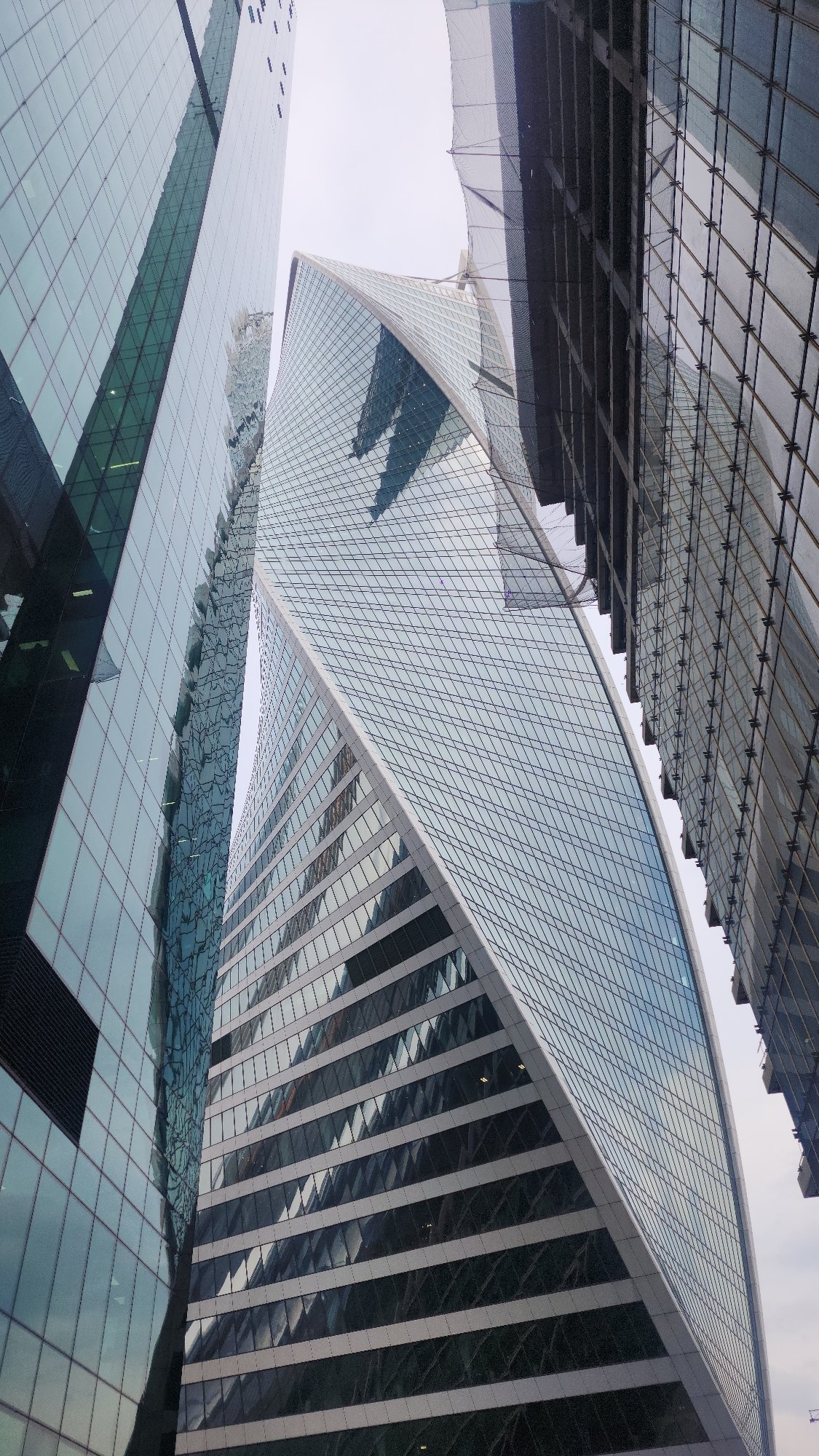 Moscow skyline documented from ground and waterside perspectives
