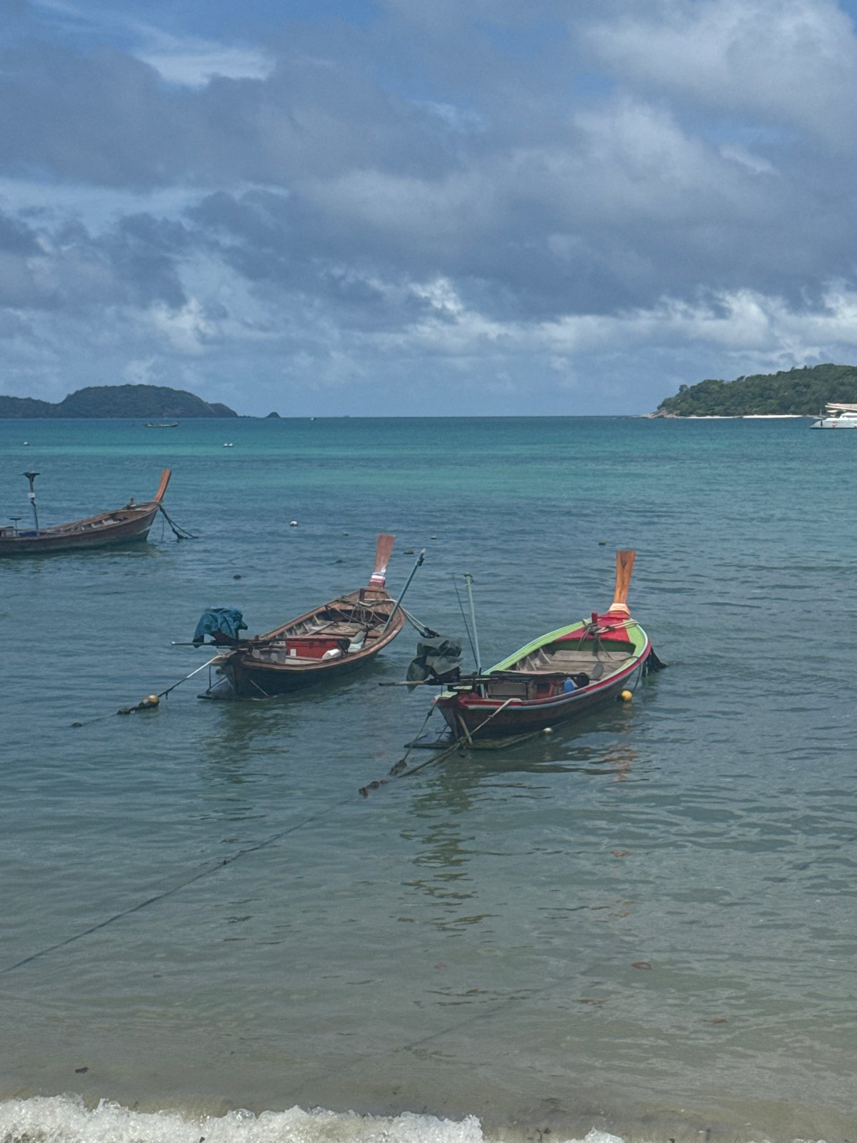 Morning scenes captured at Rawai Beach, Phuket, Thailand