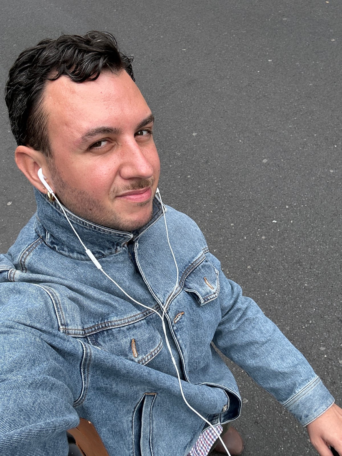 Scooter rider with IKEA bag, pedestrian observed in London