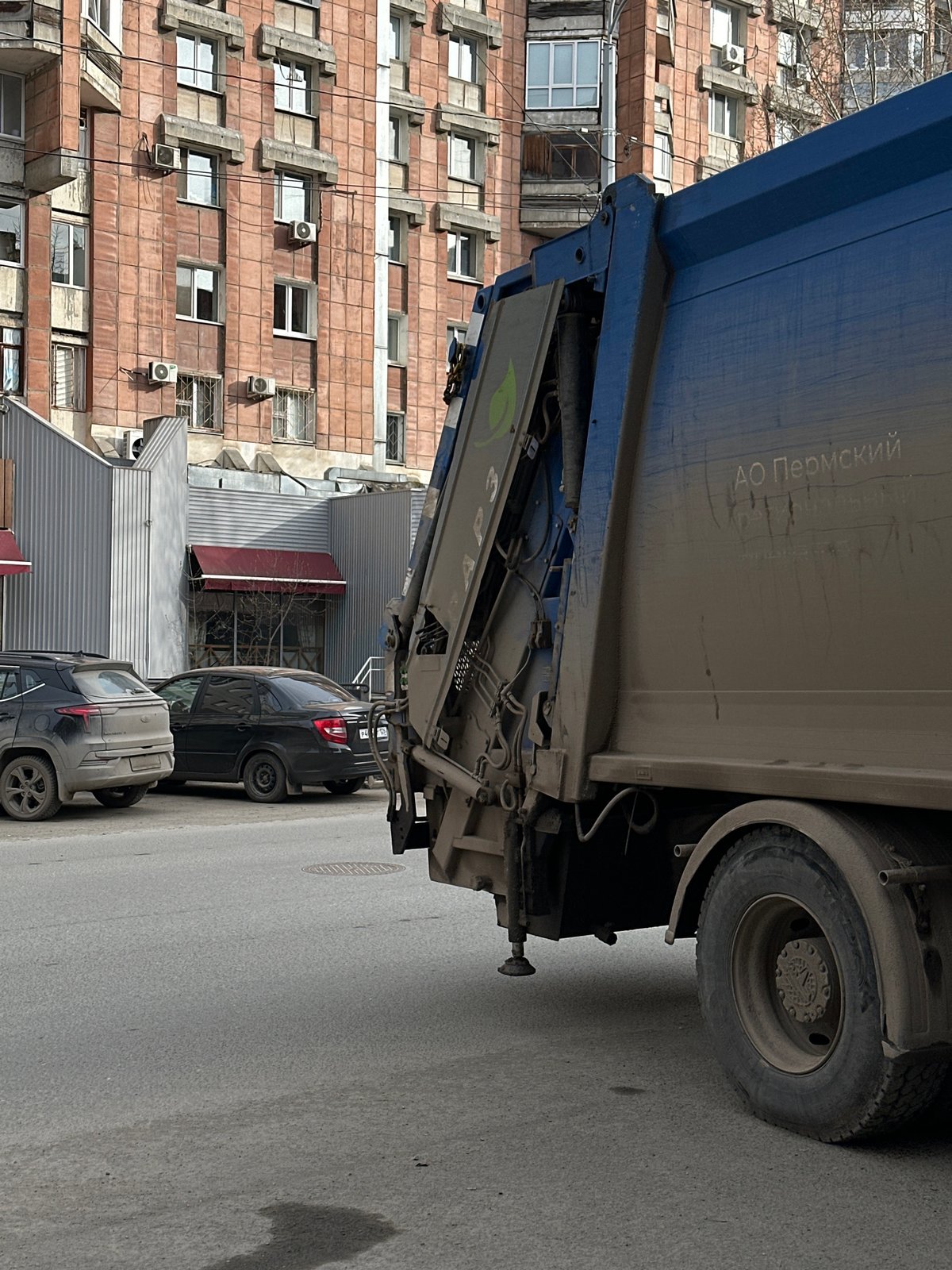 Early morning scenes captured across Perm, Russia