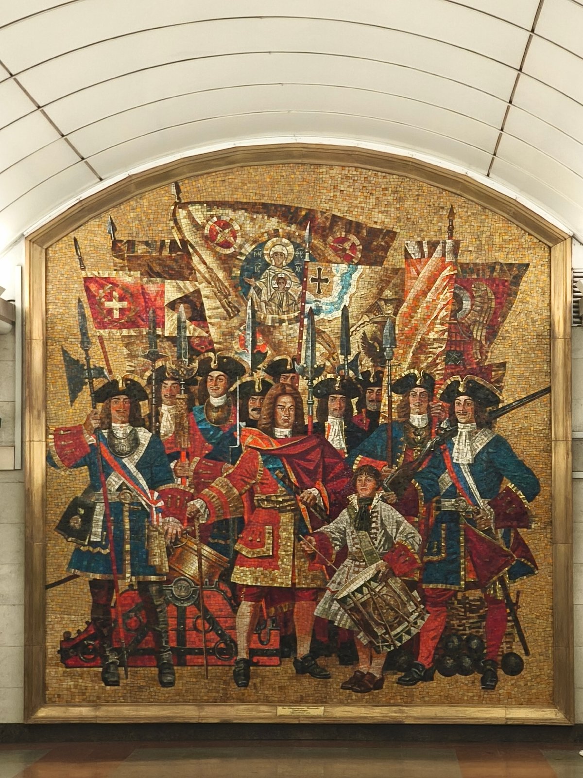 Saint Petersburg metro stations and parks documented by witness