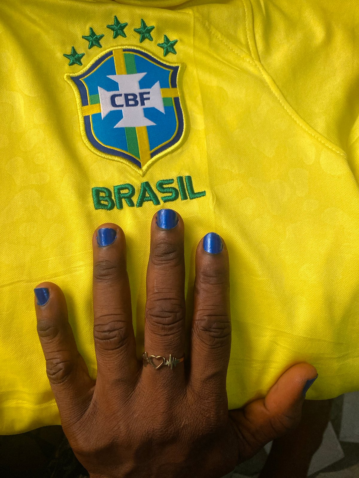 Brazil soccer jersey spotted in Lokoja, Nigeria