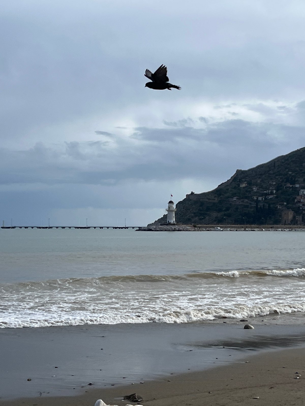 Tourist captures mixed scenes of Alanya coastline and city life