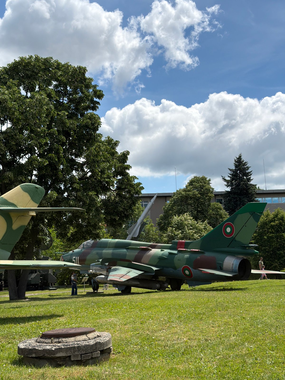 Military museum visit documented in Sofia, Bulgaria