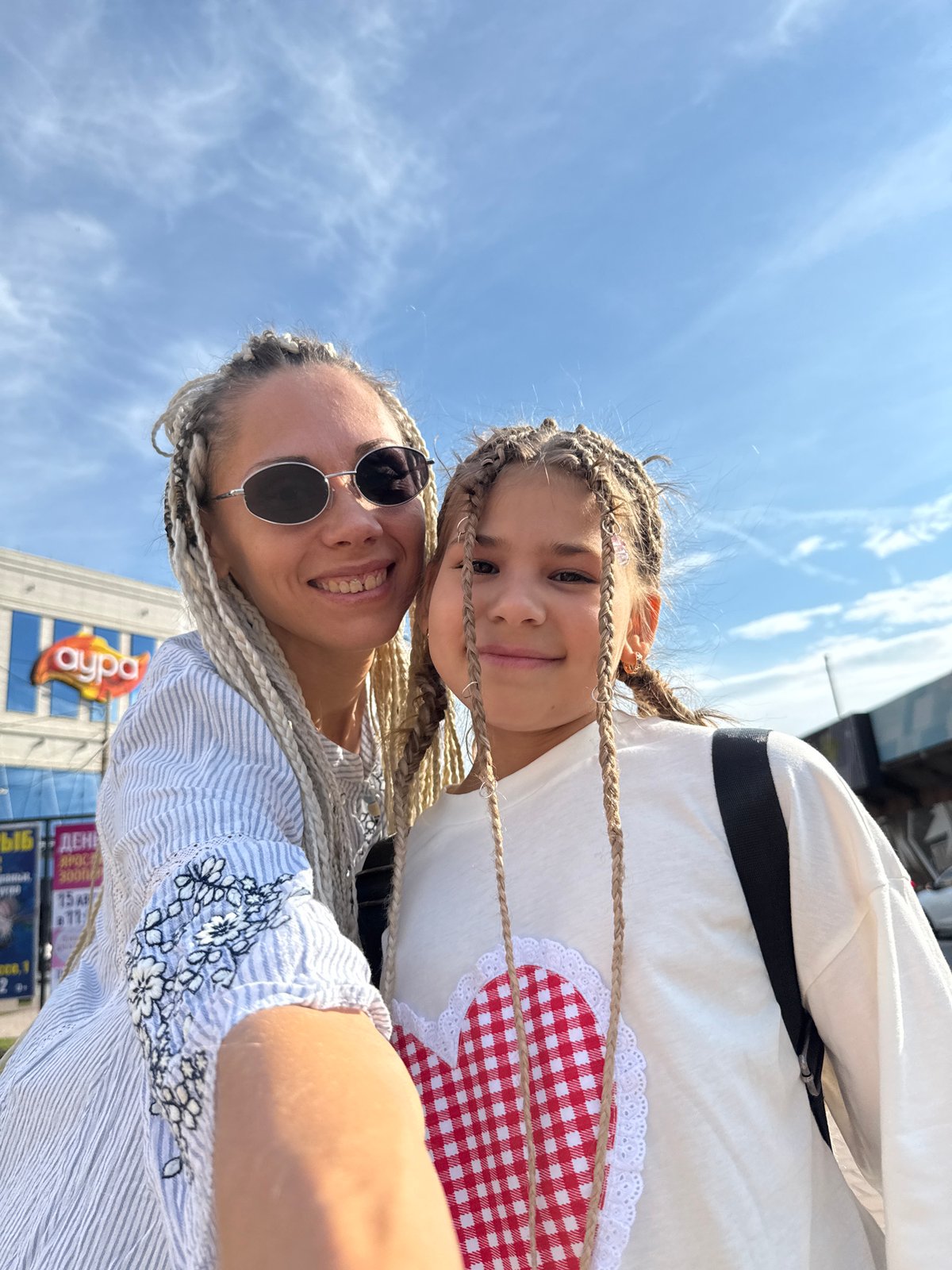 Summer day trip through Zhukovo and Rusanovo, Russia