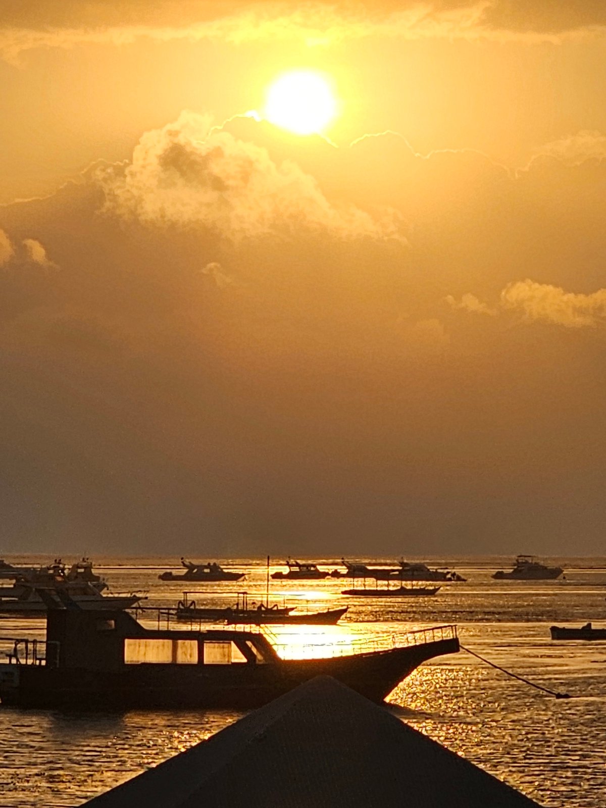 Golden hour at Sanur Beach, Denpasar