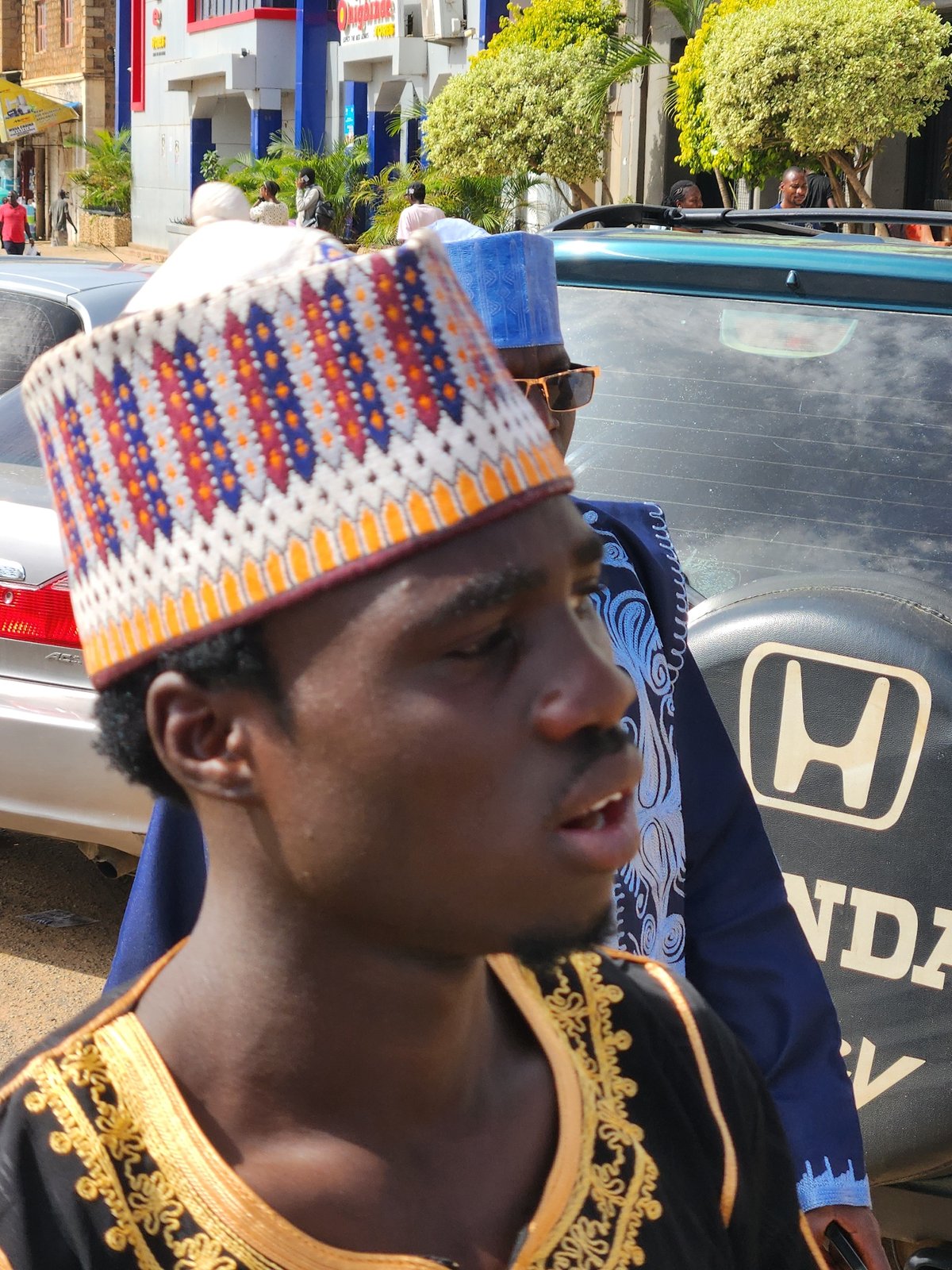 Daily street life documented in African urban area