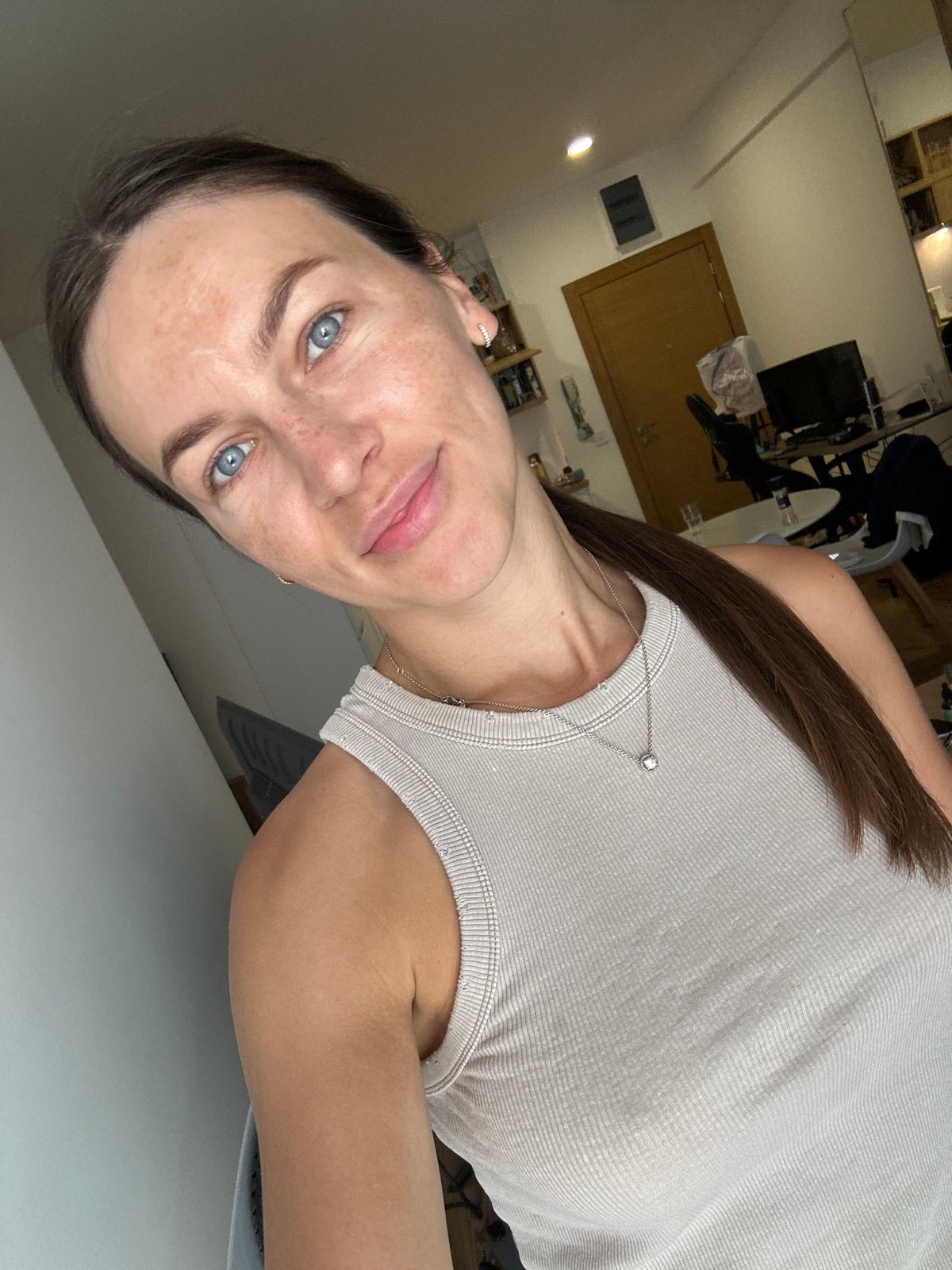 Morning selfies and apartment views from coastal Montenegro