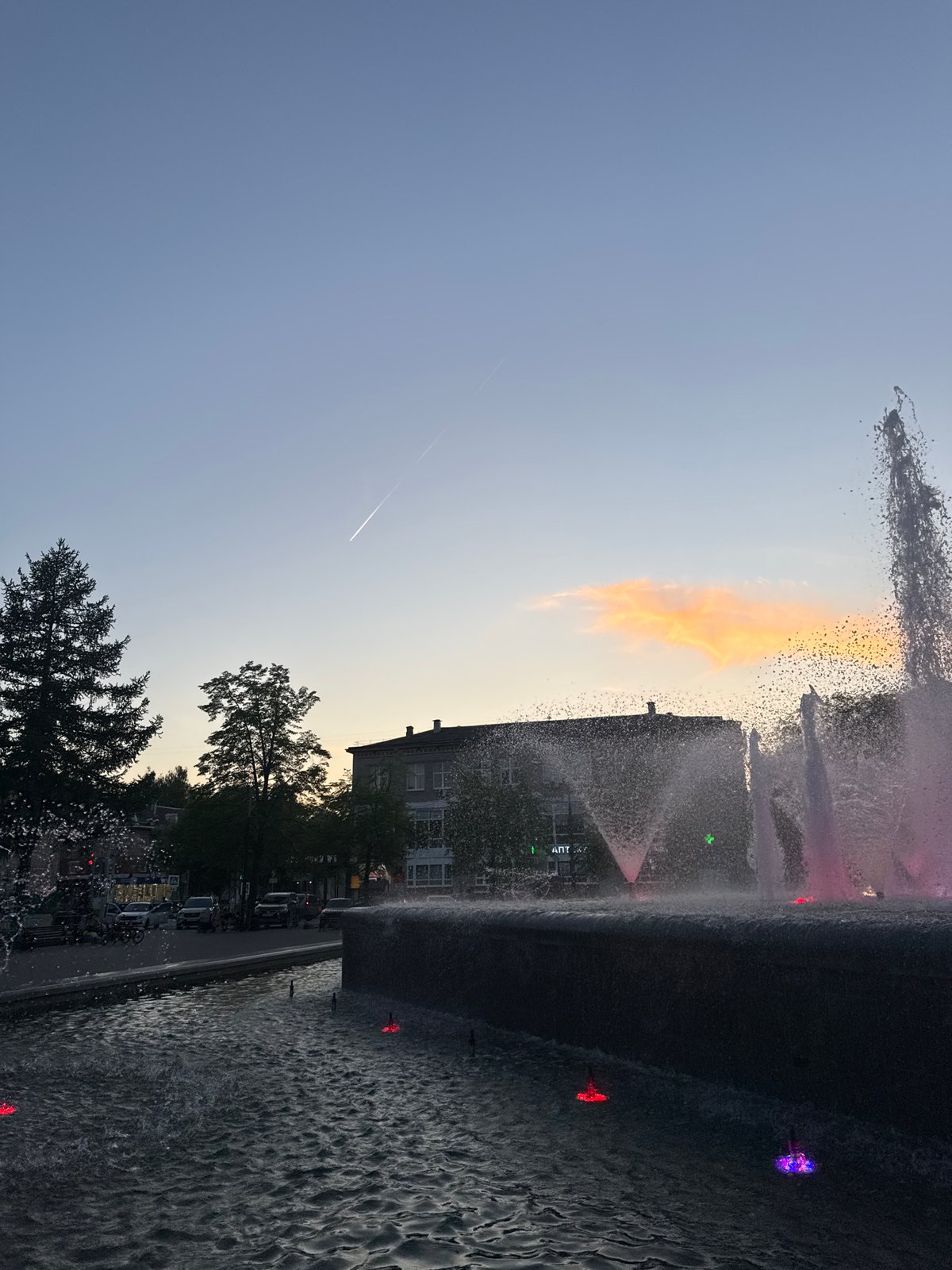 Evening scenes documented in Chaikovsky during twilight hours