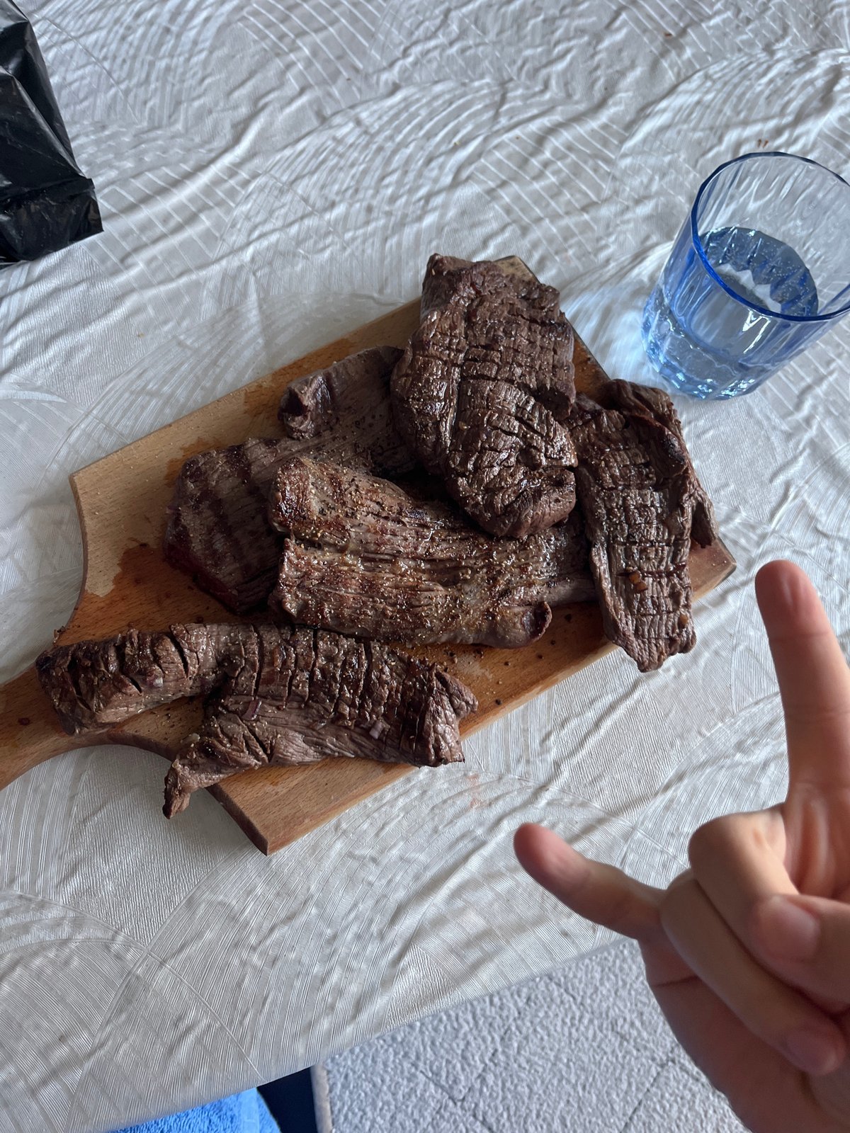 Dinner preparation and selfies documented in Zlatograd, Bulgaria
