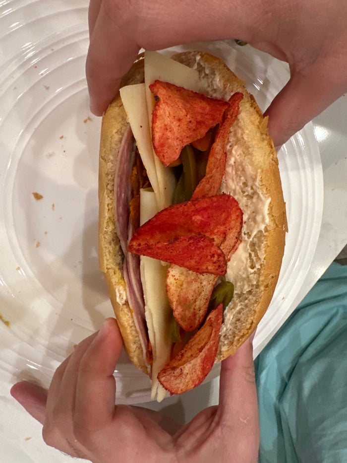 Late-night baking session documented in McAllen kitchen
