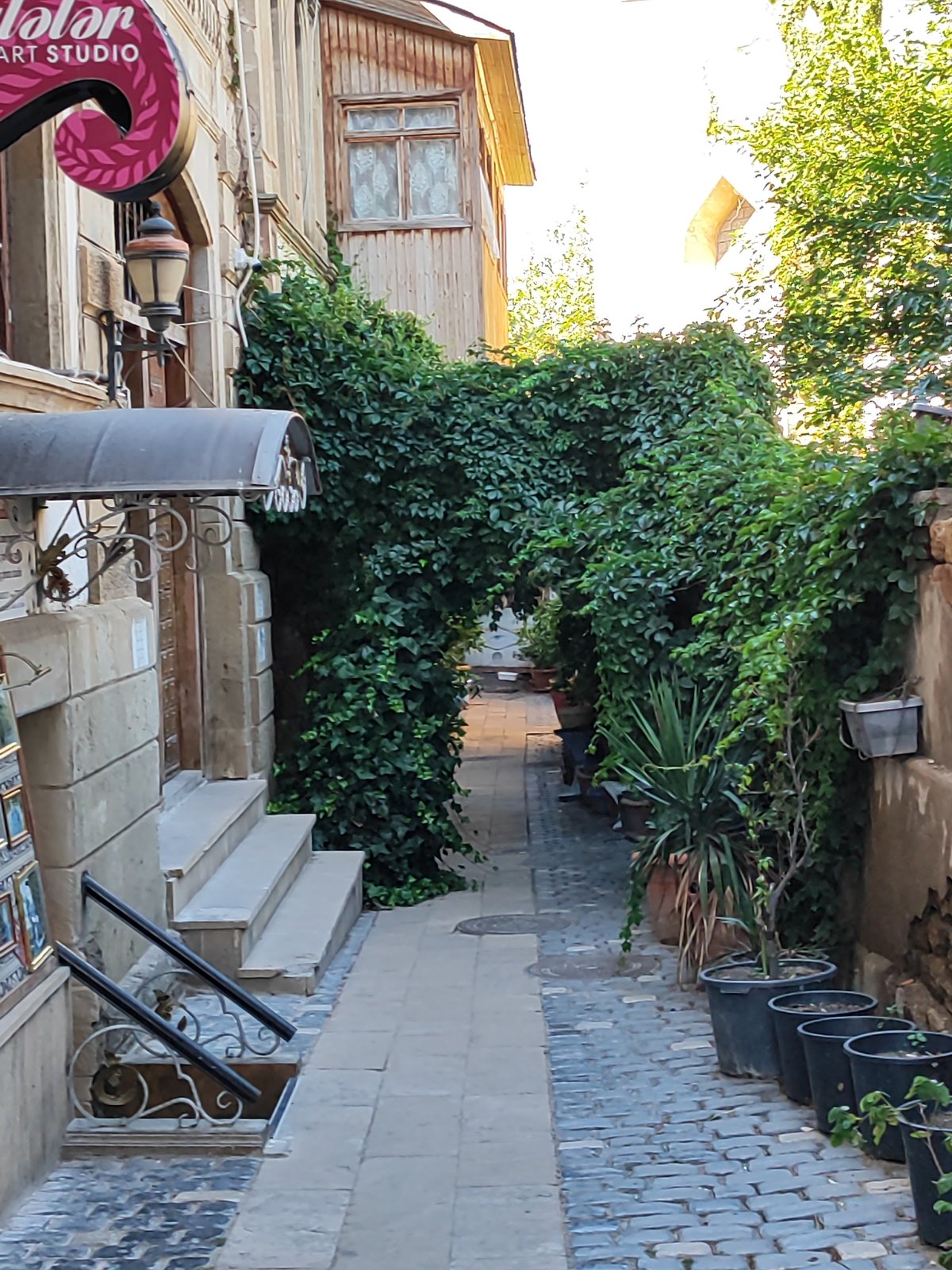 Wandering the alleys and stone streets of a historic old town