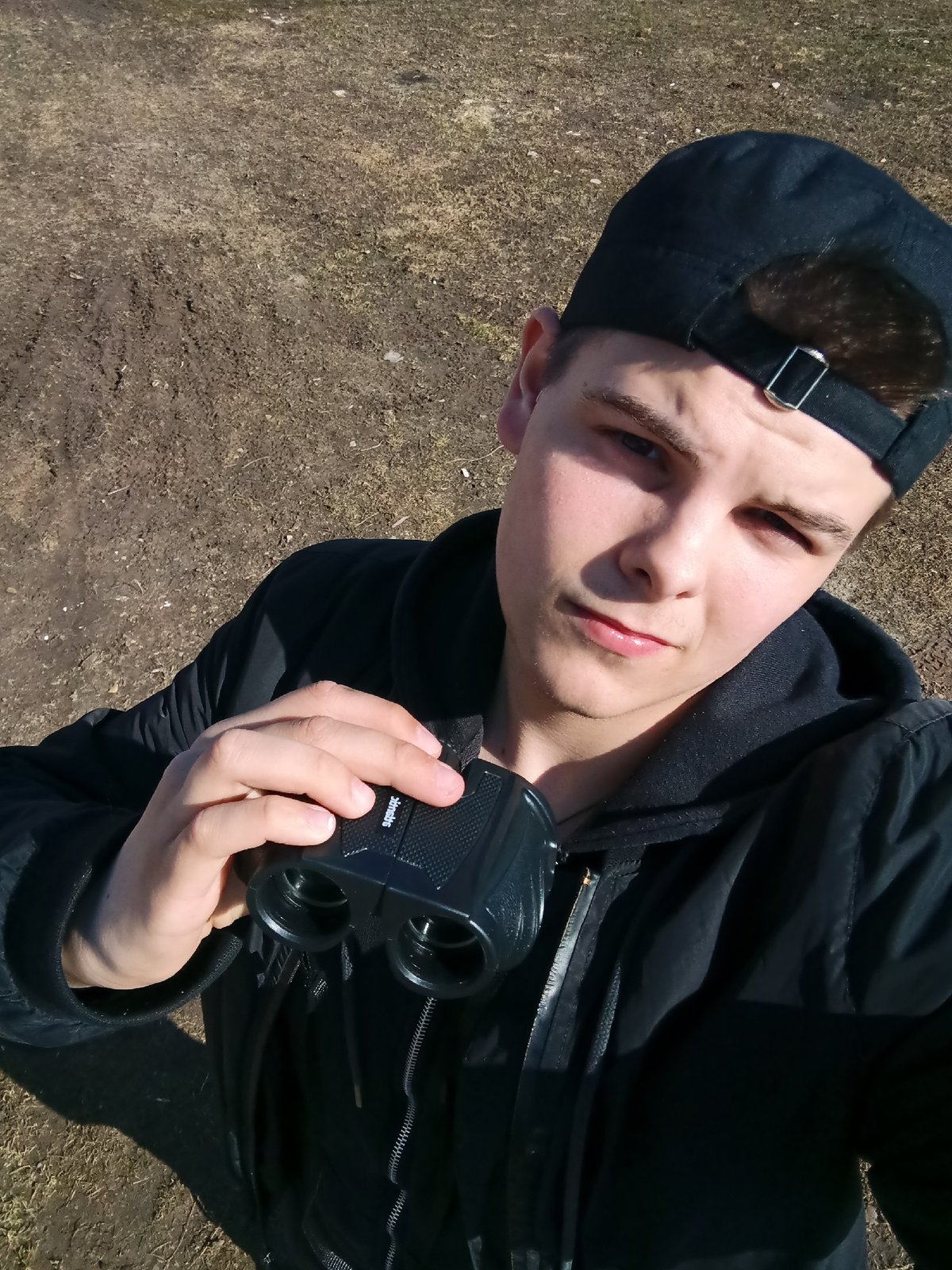 Young man documents time with German Shepherd puppy in rural Russia