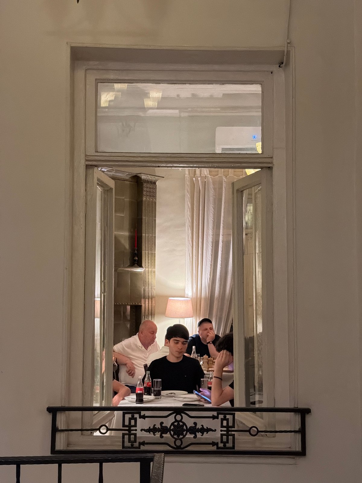 A quiet evening in Yerevan — restaurants, art, and a courtyard at night