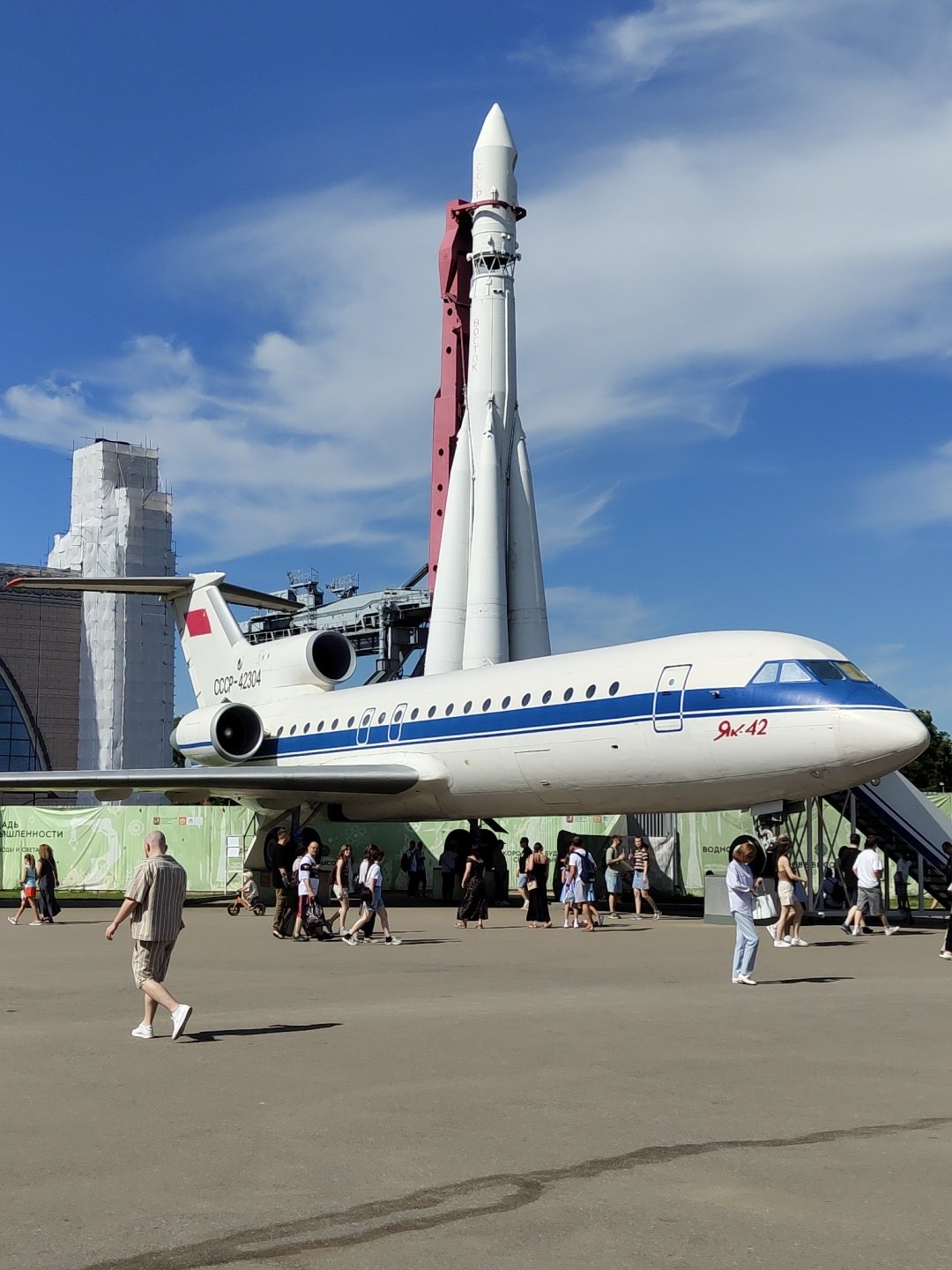 Soviet rockets, jets, and quirky vehicles at Moscow's space museum