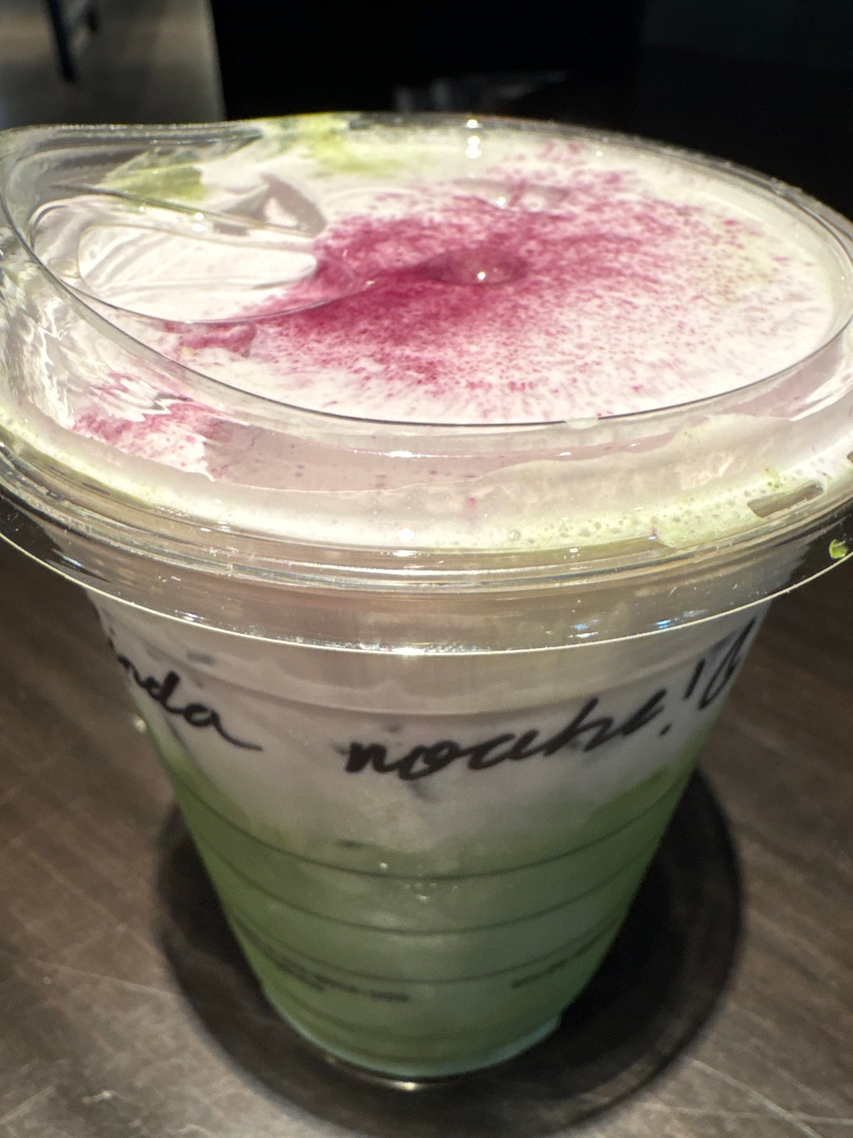 Early morning Starbucks order documented in Mexico City