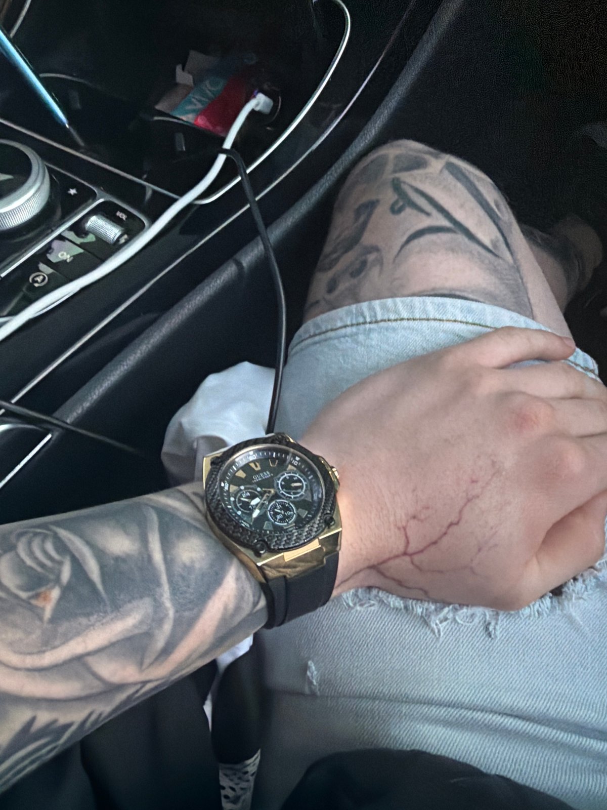 Tattooed driver documents Mercedes journey through Shumen streets