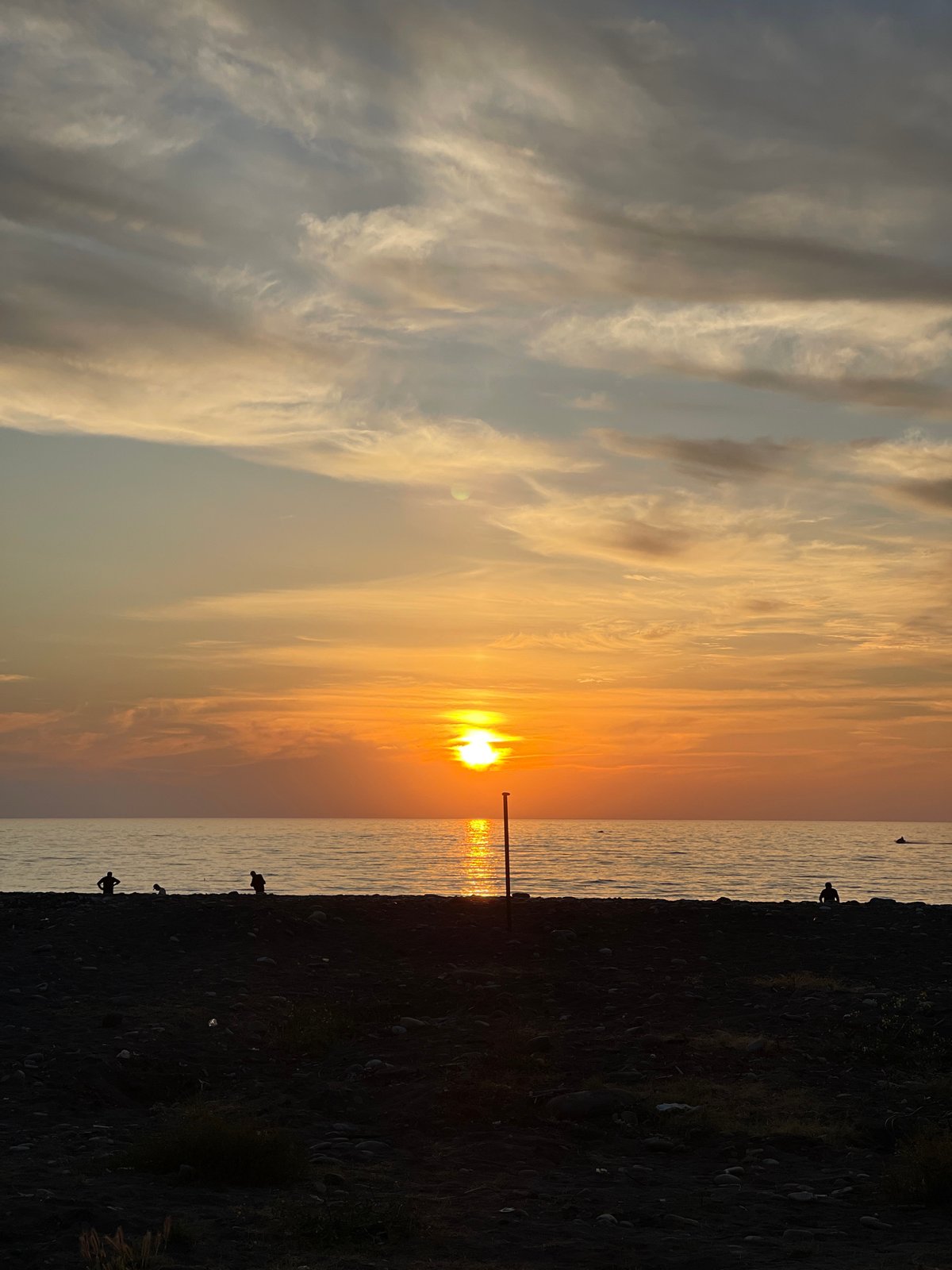Batumi sunset and city life documented in 15-minute window