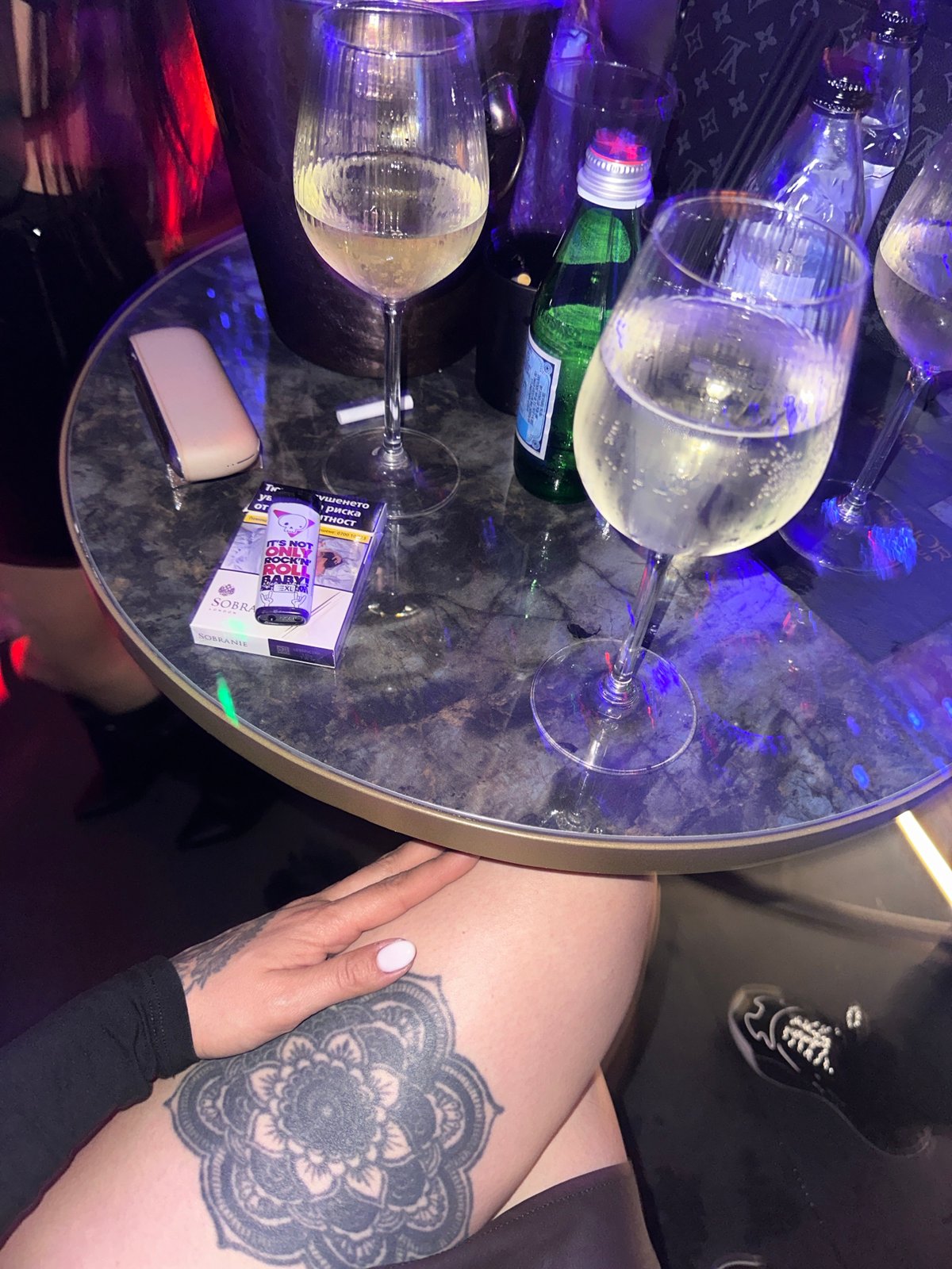 Evening social gathering documented at Plovdiv restaurant
