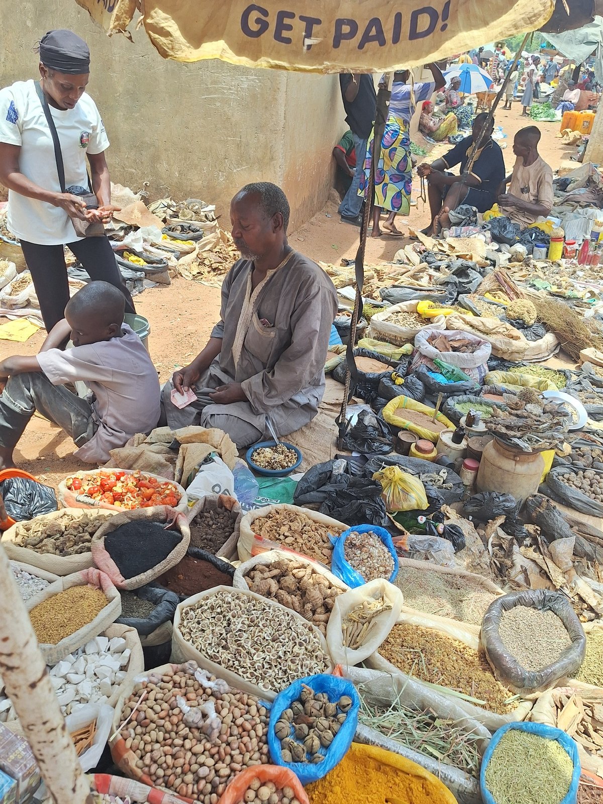 Market transaction observed in Kakuri Gwari, Nigeria