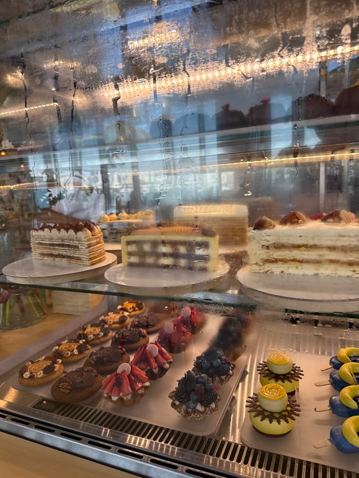 Morning cafe visit documented in Dubai commercial establishment