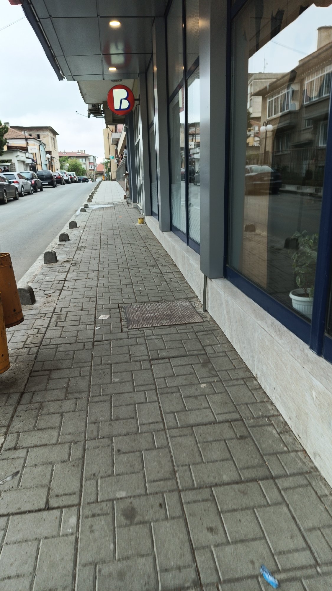 Morning street scenes documented across Karnobat, Bulgaria