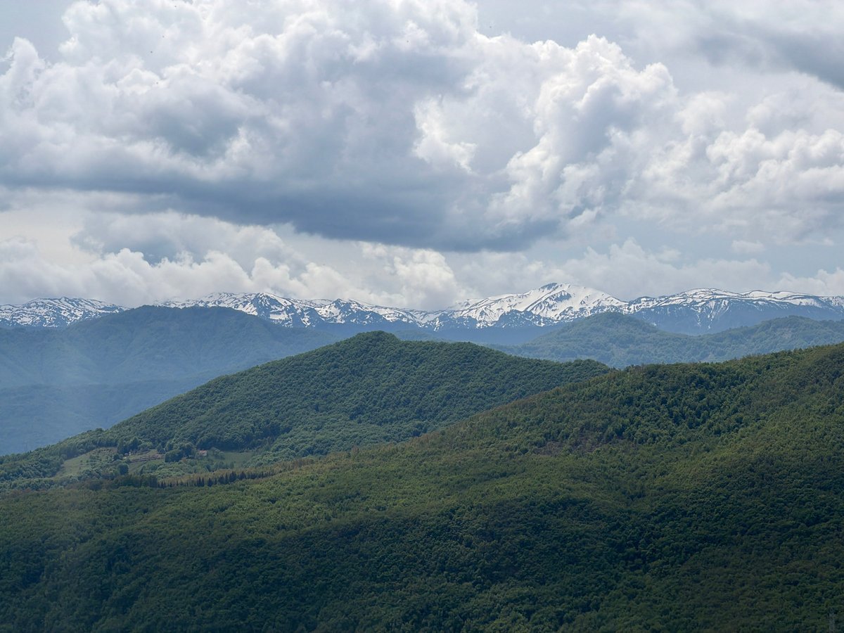 Panoramic mountain landscapes captured near Gmići, Bosnia and Herzegovina