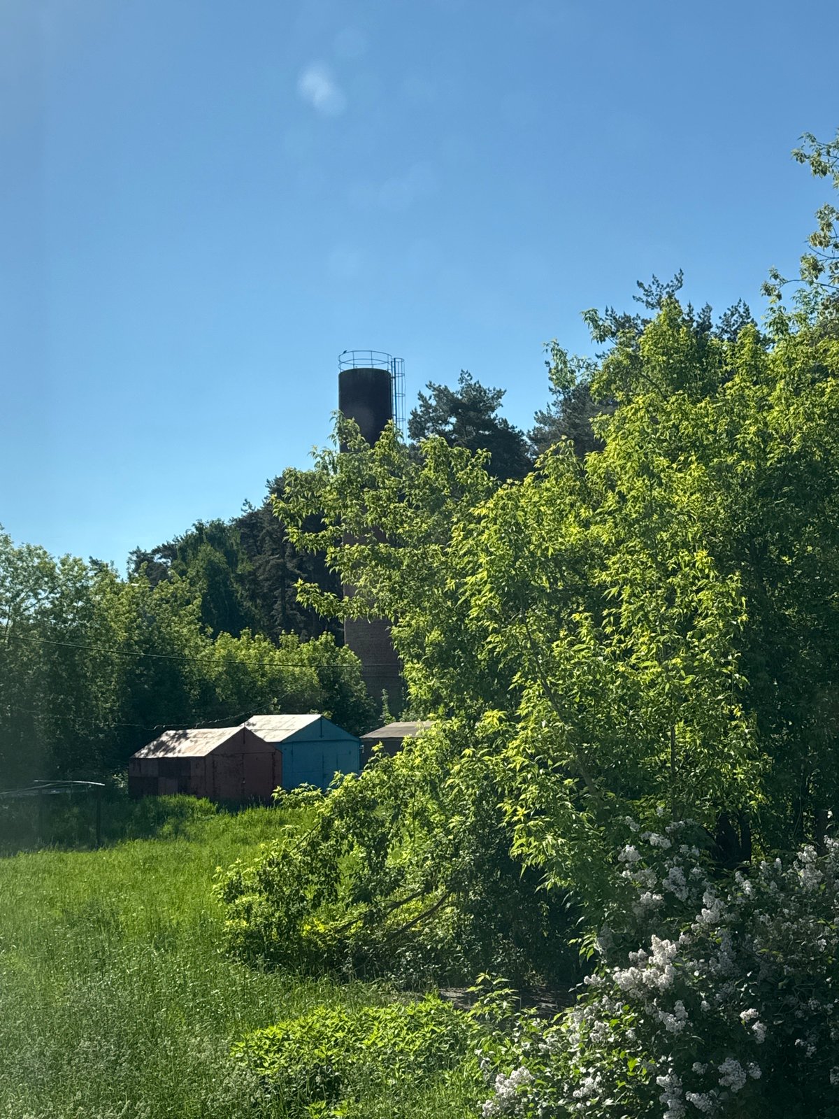 Morning portraits and town scenes documented in Раздолье, Russia