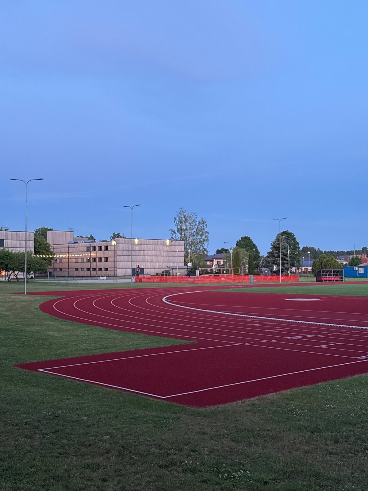 Evening scenes captured across Carnikava, Latvia during sunset hours