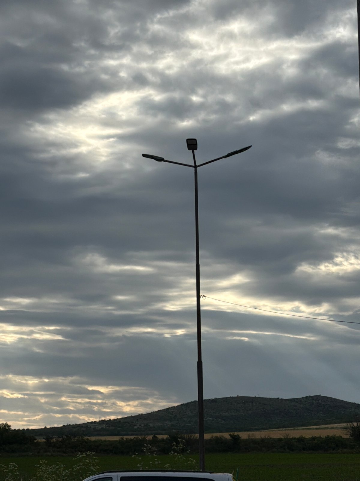Morning street scenes documented in Polsko Padarevo, Bulgaria