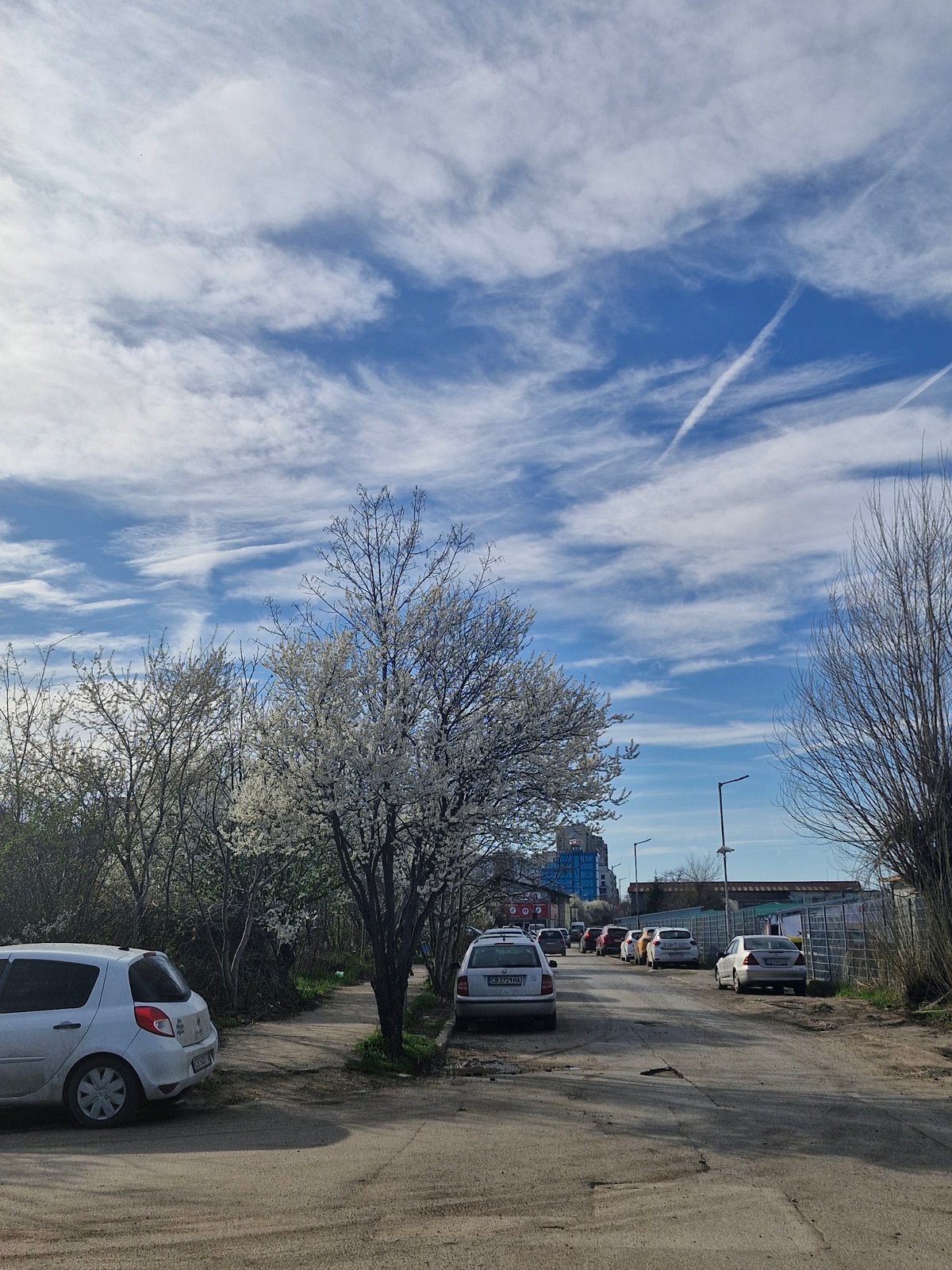 Ordinary spring afternoon street scenes documented in Sofia