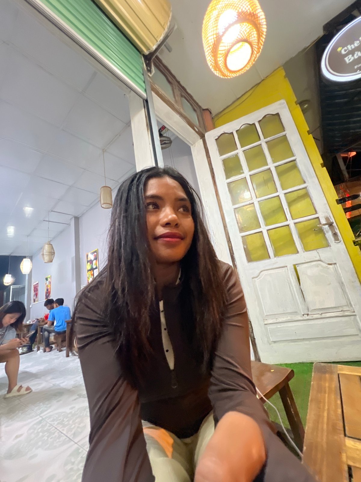 Café stop and night streets in Bắc Hà, Vietnam
