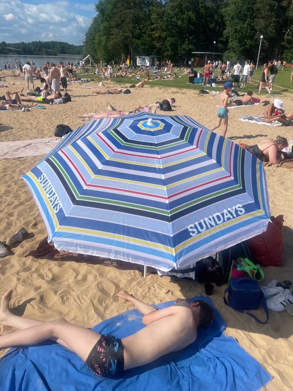 A summer afternoon in Minsk, beaches to balloons