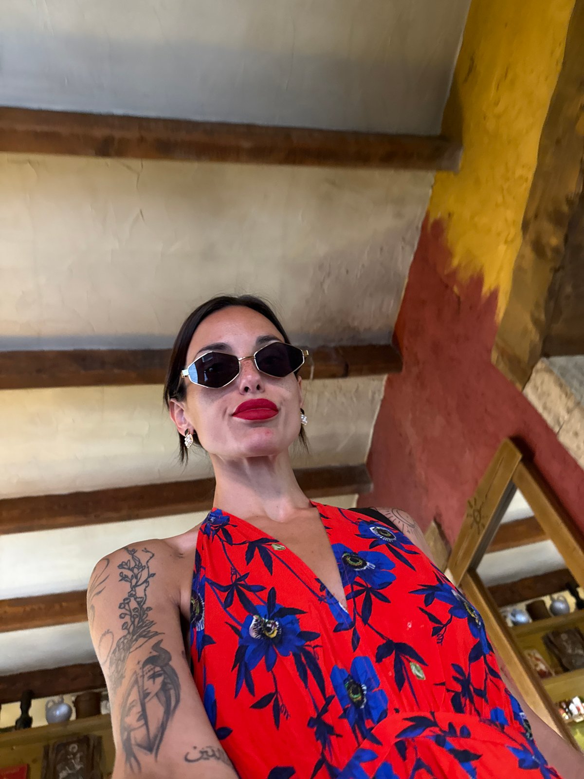 Summer morning in Pleven: selfies, produce markets, and rustic bar decor