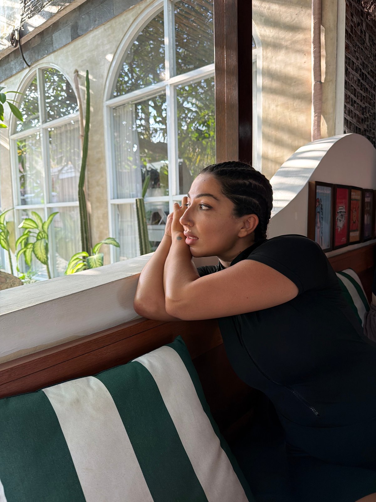 Relaxed café morning in Mengwi, Bali
