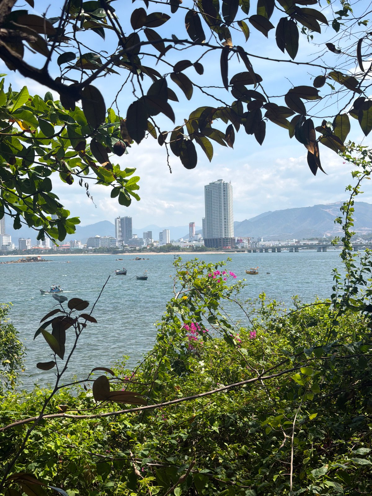 Morning scenes captured across Nha Trang's temples and coastline