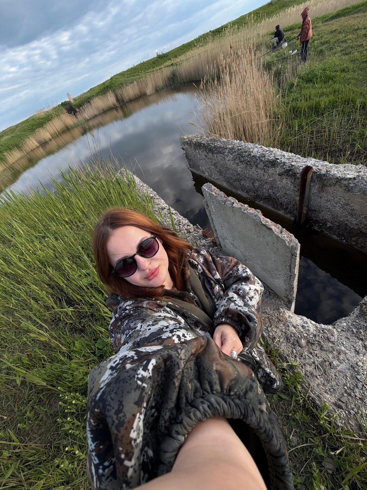 Fishing trip documented along rural waterways in Novomargaritovo, Russia