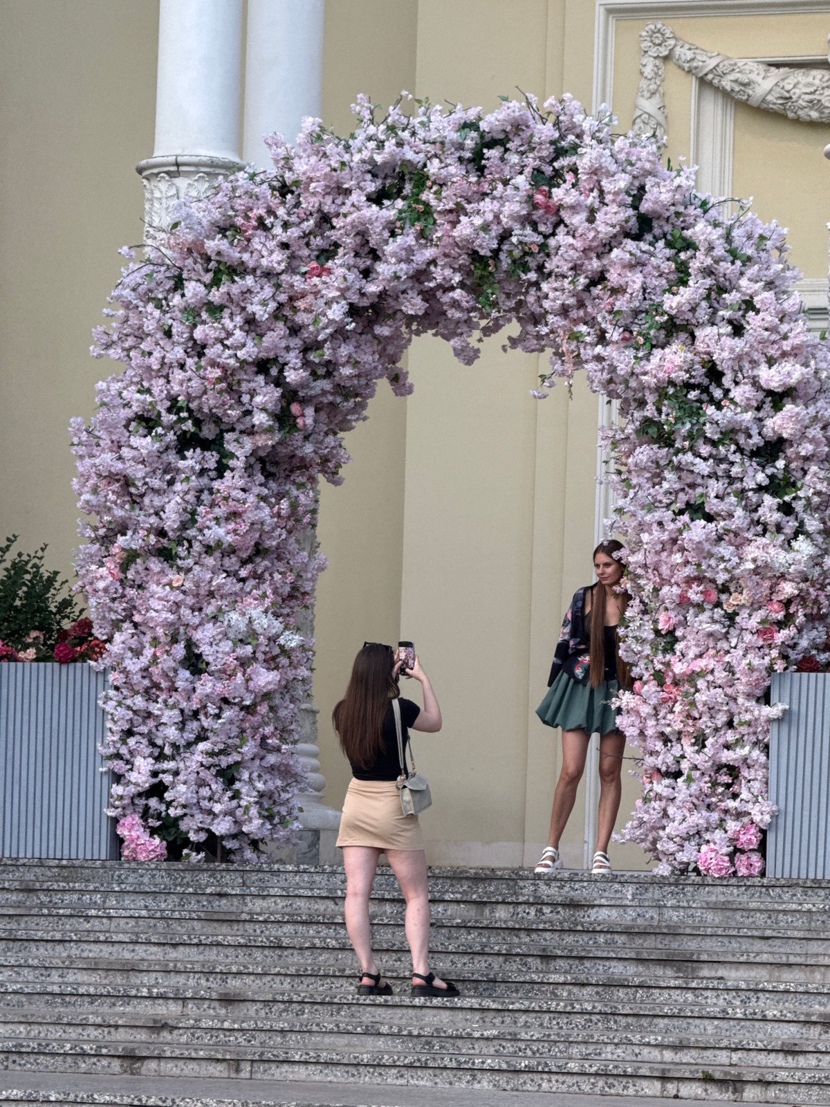 Summer afternoon out across Moscow's parks and waterfront