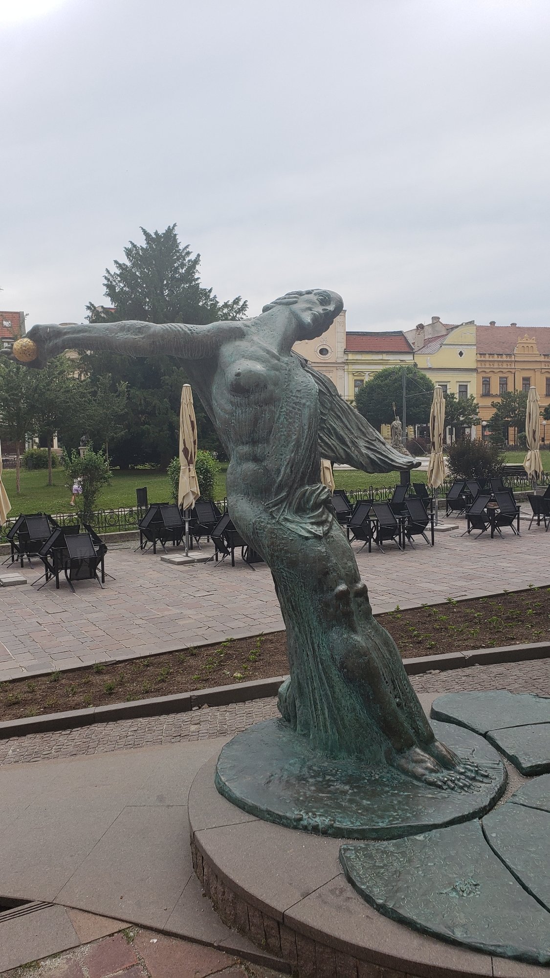 Strolling Prešov's historic center, monuments and all