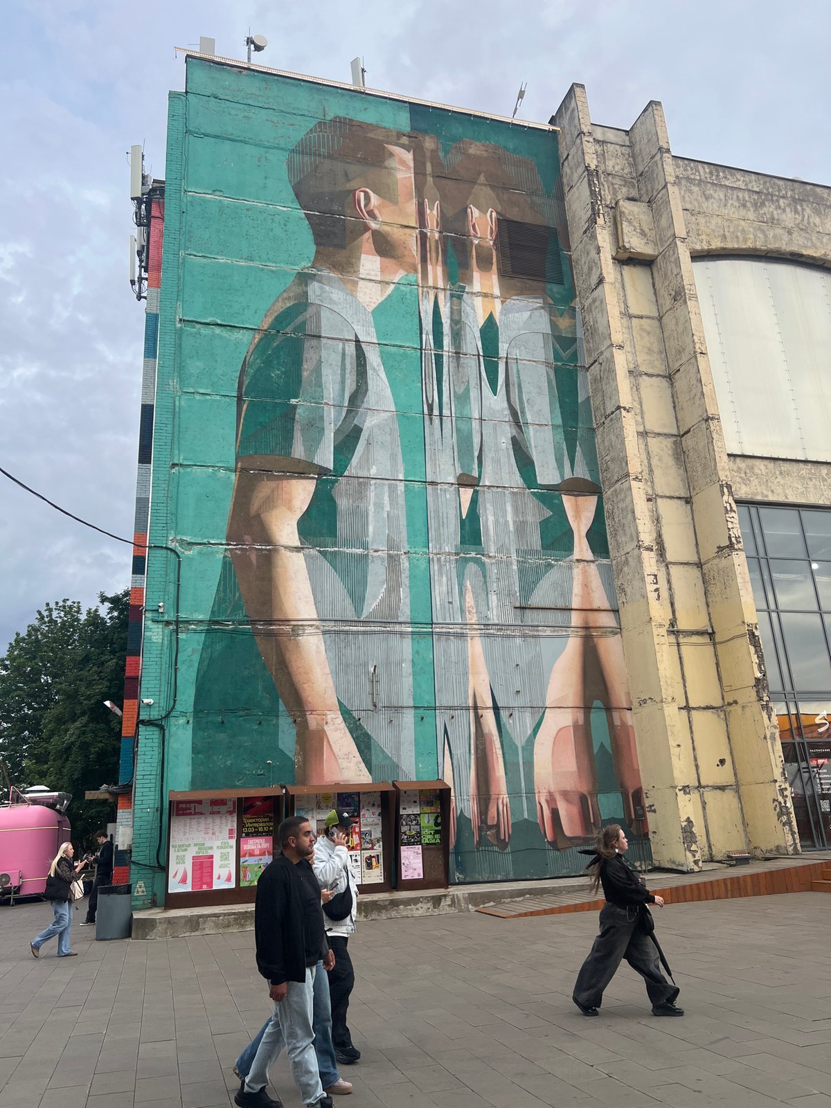 Afternoon roam through Saint Petersburg's streets, murals, and courtyards