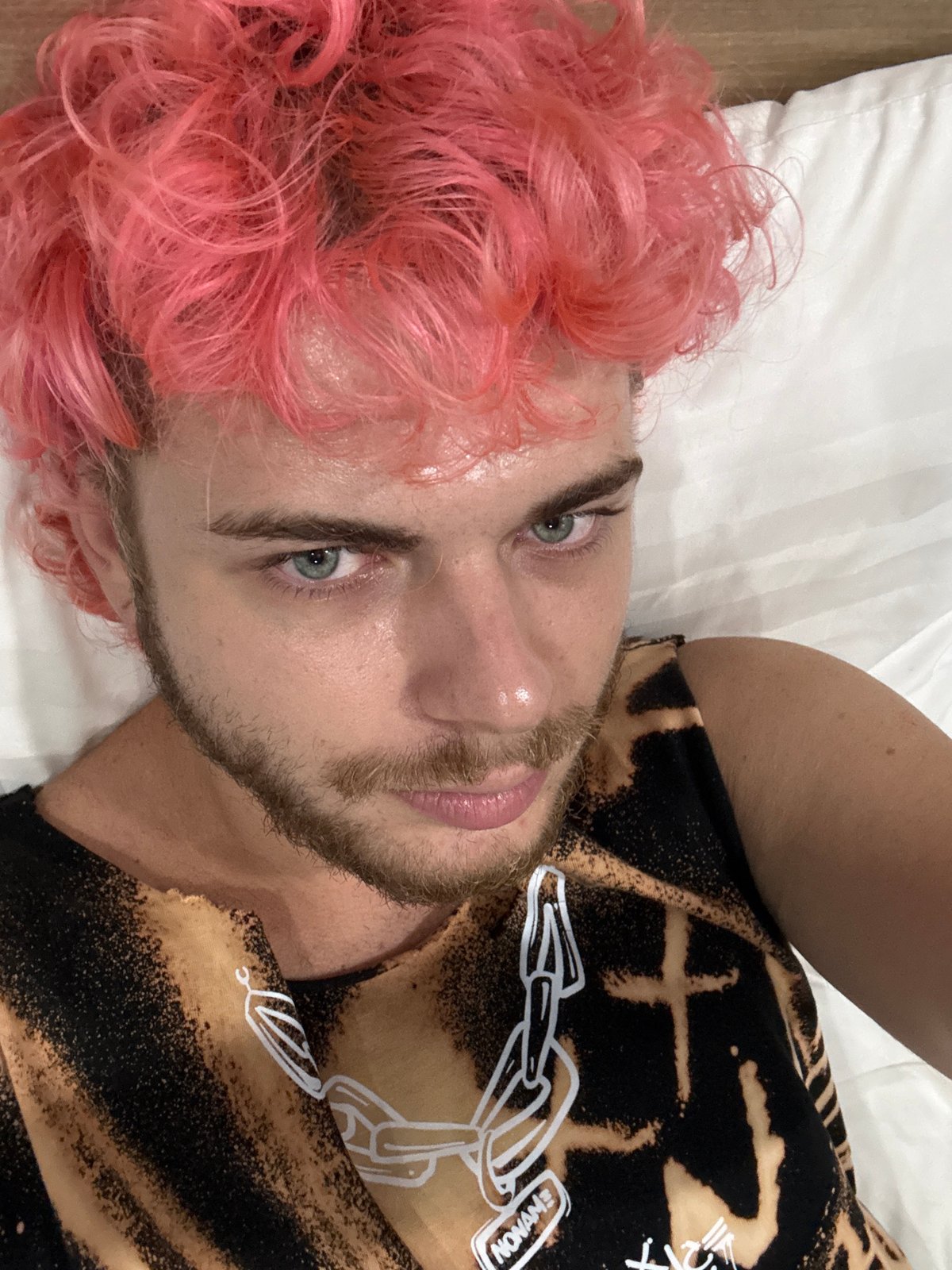 Pink-haired individual documented during routine activities in Đà Nẵng