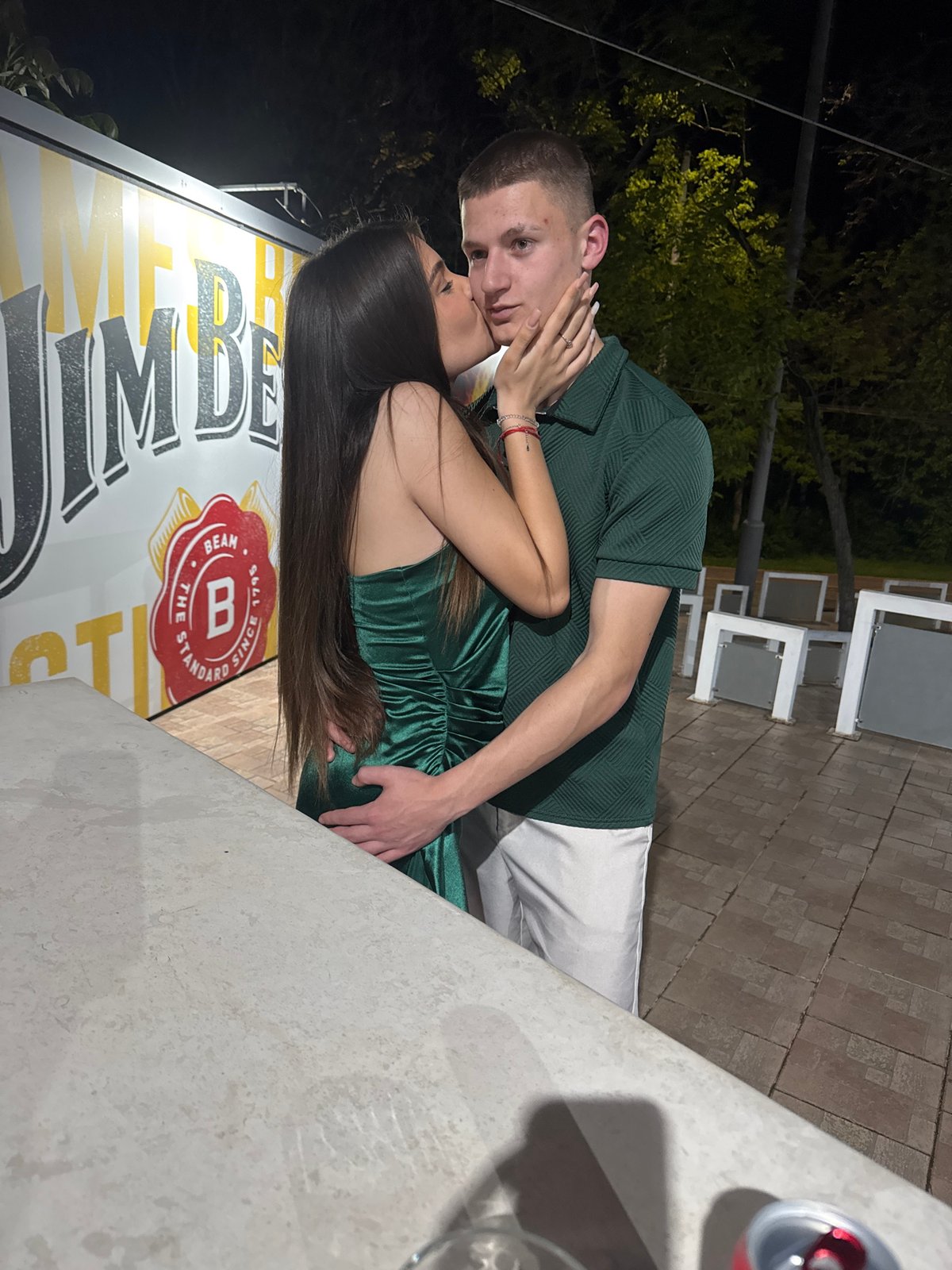 Couple documents late-night date across multiple Sliven locations