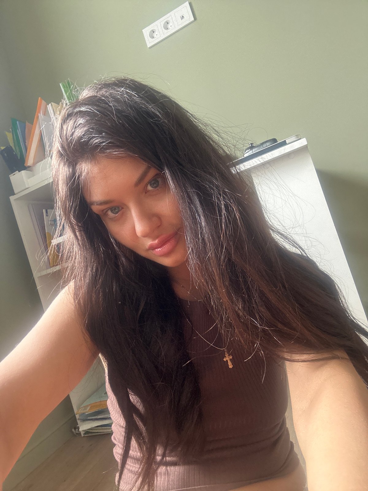 Portrait photograph captured in Khimki from unusual overhead angle