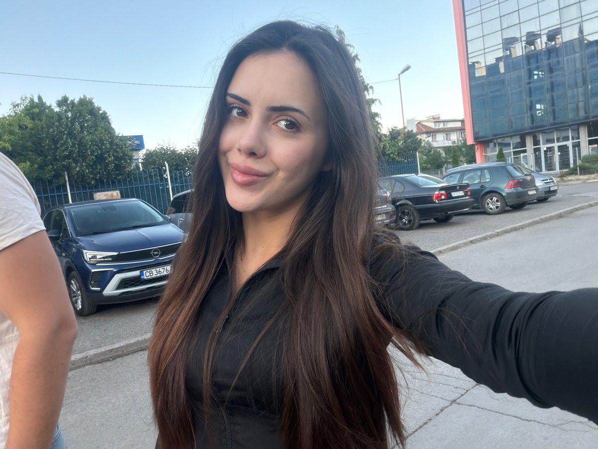 Selfie series across Sofia streets and a shop interior