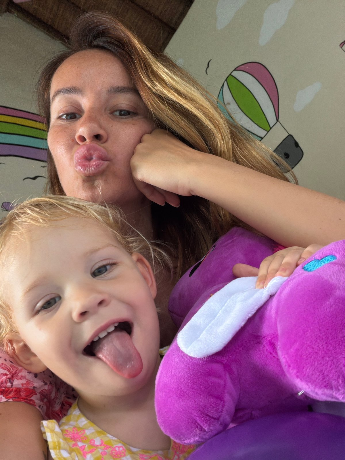 A Kuta afternoon with a toddler, balloons, and street scenes