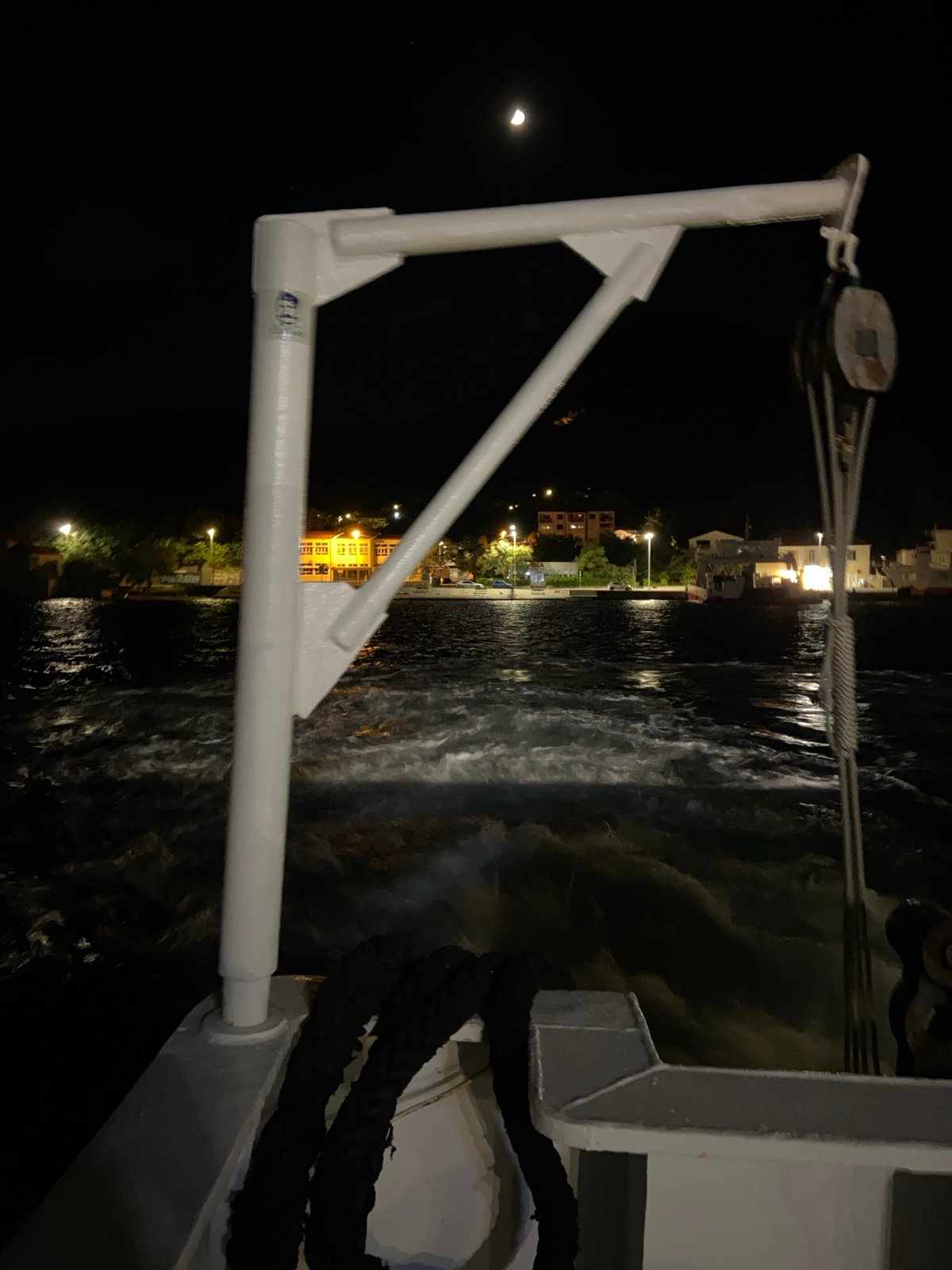 Night ferry operations continue between Montenegro coastal towns