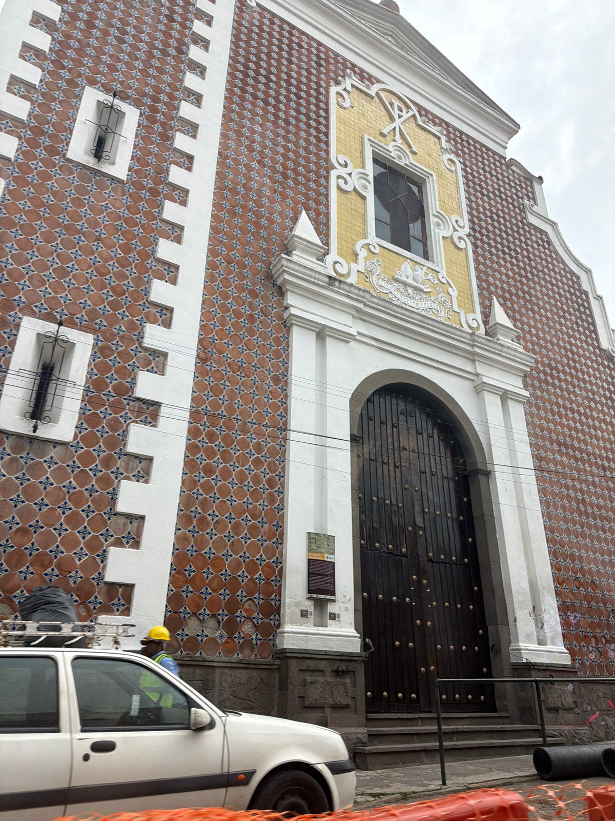 Colonial architecture documented in historic Puebla, Mexico