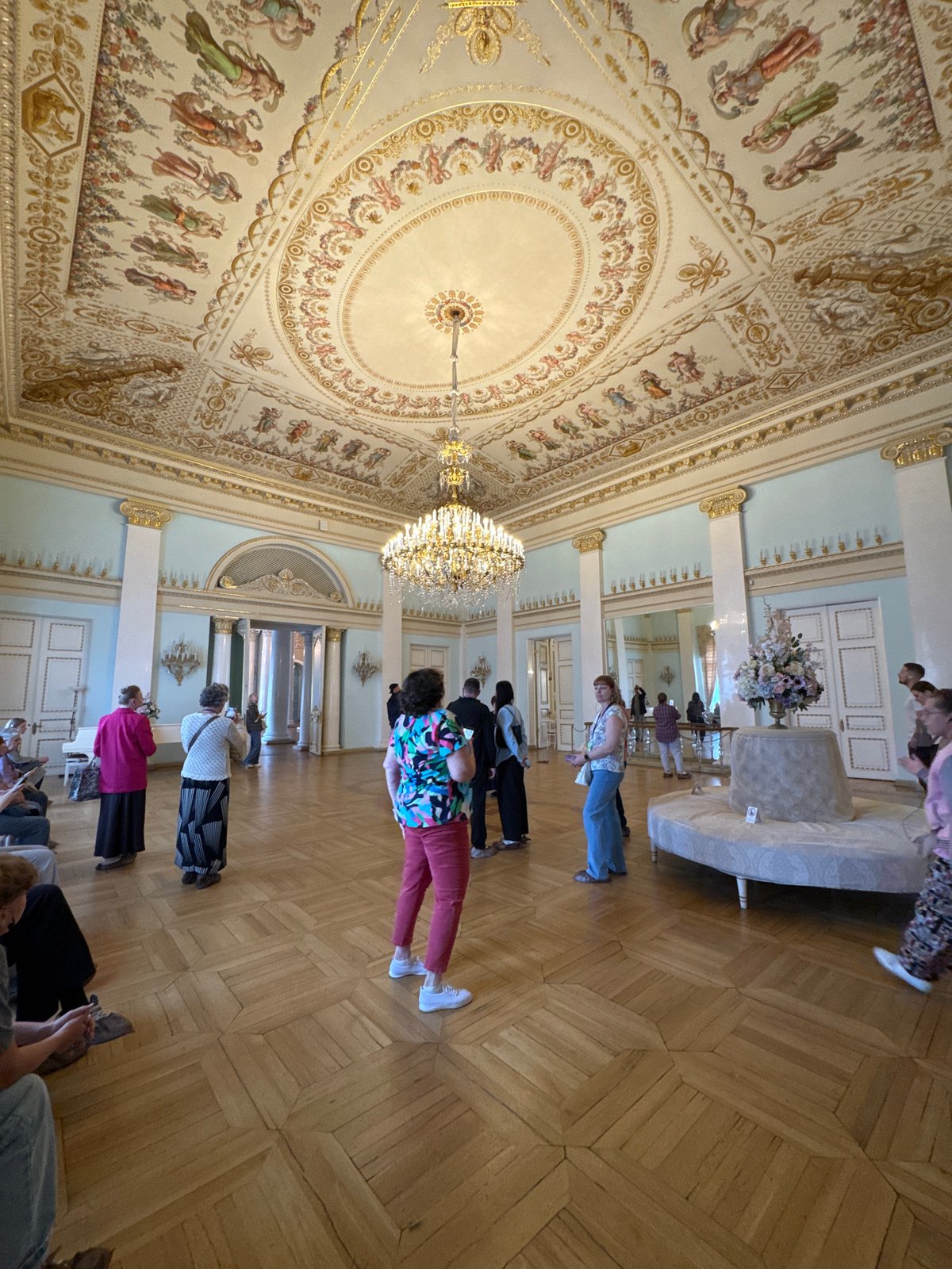 Inside Saint Petersburg's gilded palaces on a July morning