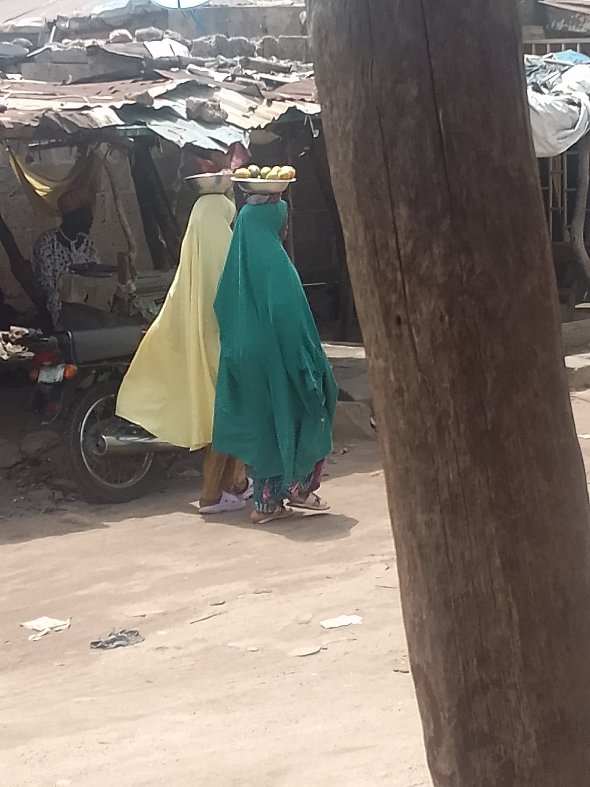 Daily life scenes documented across Pantame, Nigeria streets